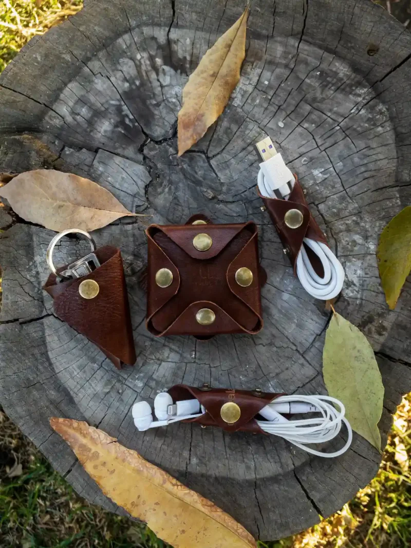 Kit essence - monedero de cuero minimalista