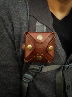 Monedero essencia mochila Monedero essencia de cuero en mochila